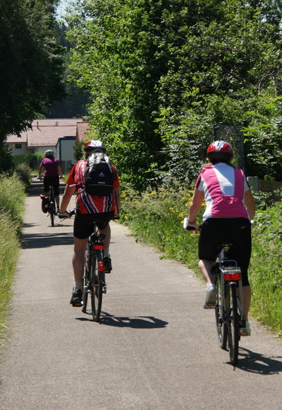 Unterwegs auf dem Sachsenrieder Bähnle