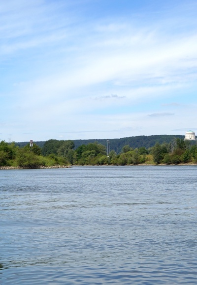 Bootswandern auf der Donau in Kelheim