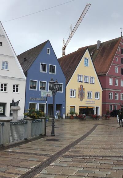 Schleifenroute - Donauwörth bunte Häuser