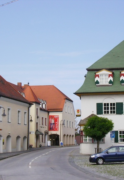 Historischer Ortskern von Arnstorf.