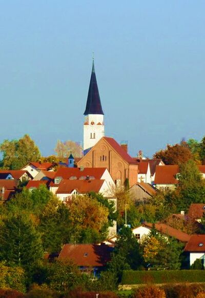 Blick von Oberhöft auf Falkenberg