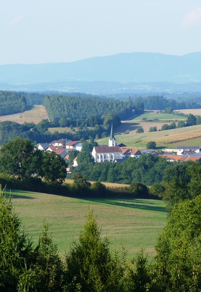 Blick auf Amsham
