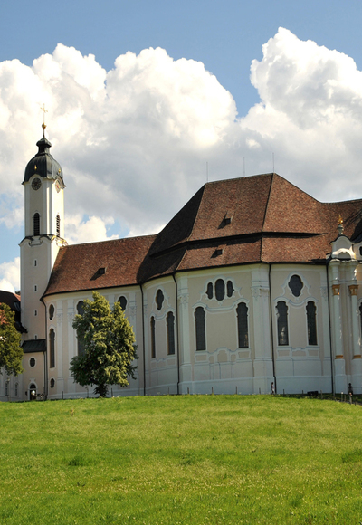 Fernwanderweg Meditationsweg Ammergauer Alpen - Wieskirche