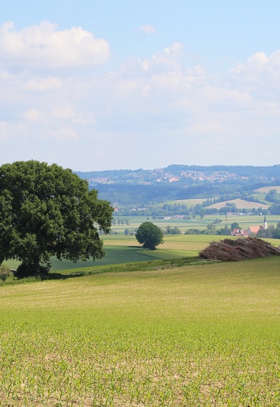 Ausblick auf der Tour