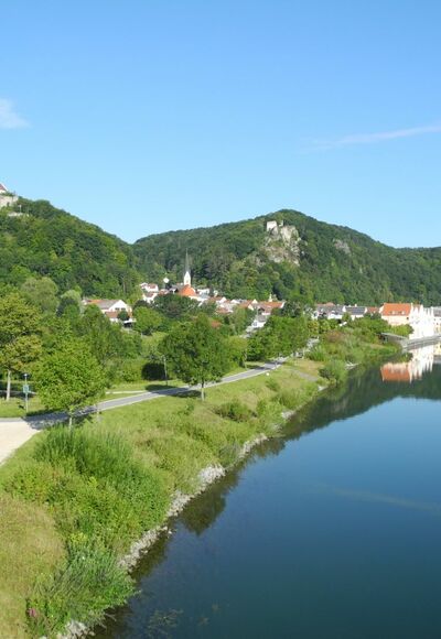 Drei-Burgen-Stadt Riedenburg im Altmühltal