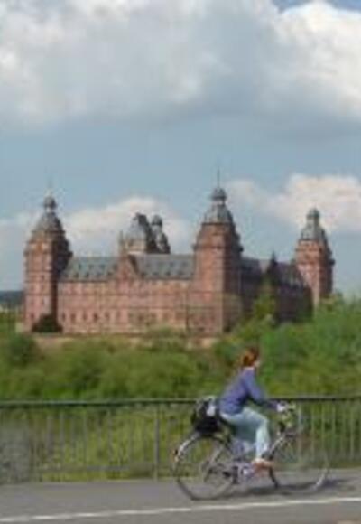 Mainbrücke Aschaffenburg Schloss Johannisburg