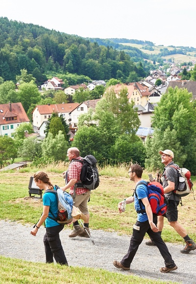 Ausblick von der Gruftkapelle St. Maria Schnee Mespelbrunn