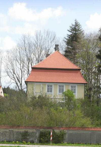 Das Landschloss Grünenfurt zwischen Amendingen und Eisenburg bei Memmingen.