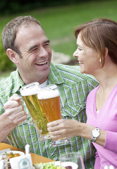 Einkehr im Biergarten