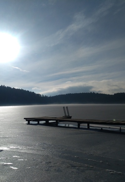 Degersee im Winter
