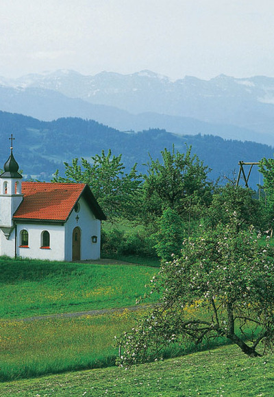 Unsere Wanderung führt uns an 13 Kapellen vorbei.