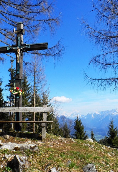 Am Gipfel des Zinkenkogels
