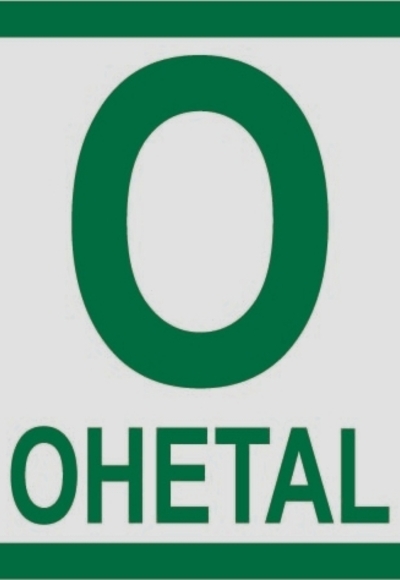 Markierung Ohetal-Radweg