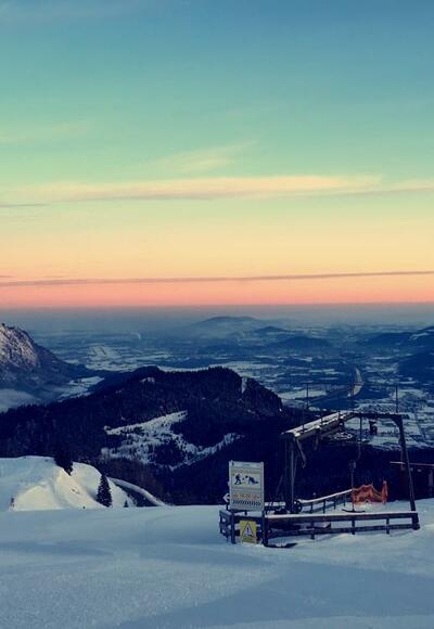 Sonnaufgang am Rossfeld 