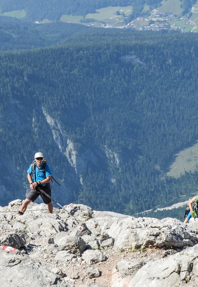 Aufstieg zum Hocheck, 24h Watzmann extrem | Wander-Festival