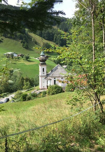 Blick zurück nach Maria Gern