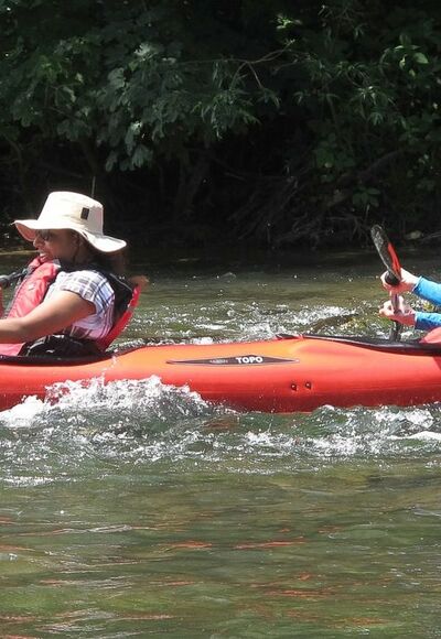 Bootstour auf der Donau zwischen Kelheim und Matting
