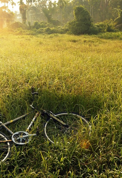 Mit dem Rad unterwegs