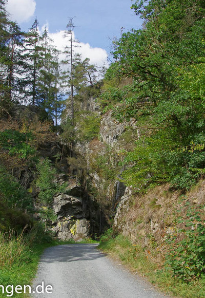 Eingang zur Steinachklamm