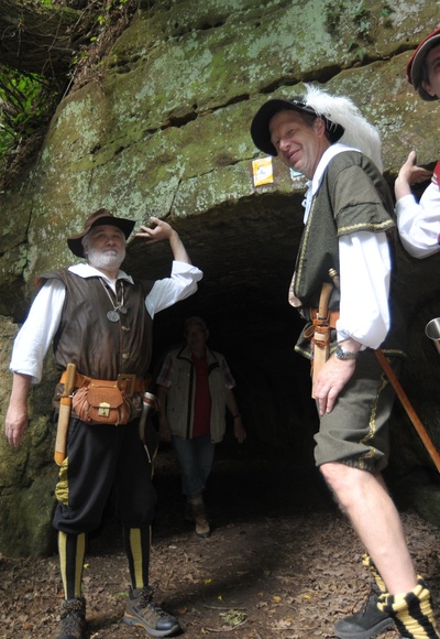 Wallensteiner vor der Löwengrube