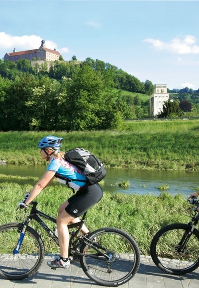Radfahren auf dem Main-Radweg