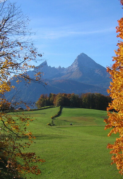 Blick auf den Watzmann