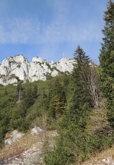 Kampenwandgipfel mit Chiemgau-Kreuz