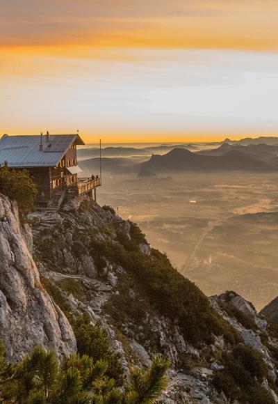 Das Reichenhaller Haus am Hochstaufen