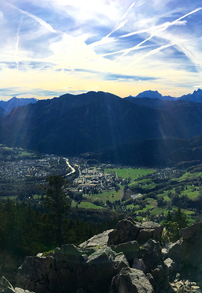 Aussicht zum Untersberg