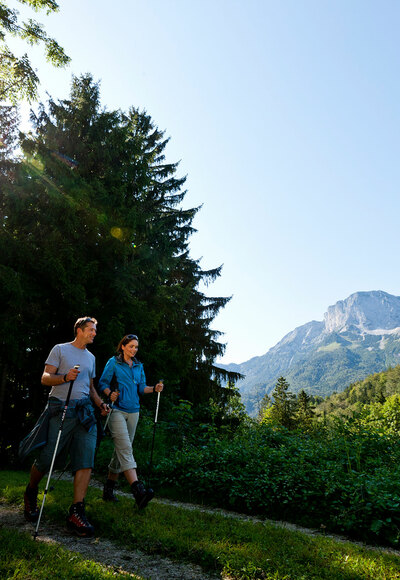 Nordic Walking von Marktschellenberg nach Grödig