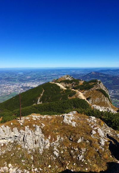 Aussicht vom Salzburger Hochthron
