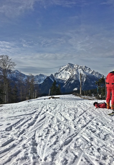 Götschen Blick Richtung Berchtesgaden 