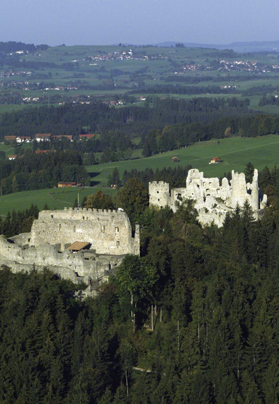 Burgruinen Eisenberg und Hohenfreyberg