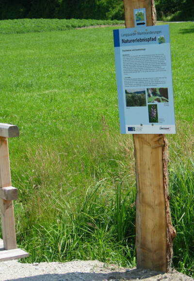 Marktweiherwanderng Langquaid "Naturlehrpfad"