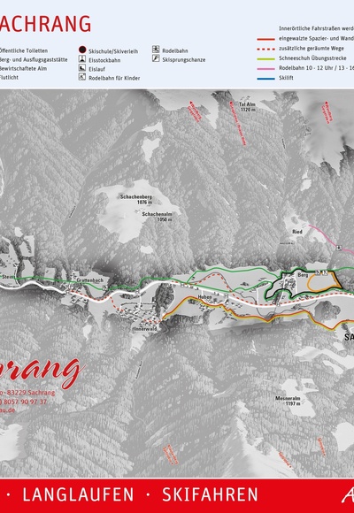 Loipenplan Sachrang