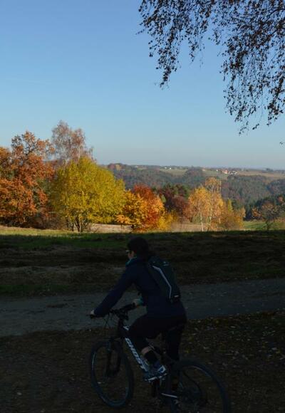 von Engelhardsberg oberhalb des Aufseßtals nach Wüstenstein