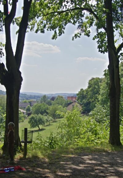 Blick von der Muschelquelle