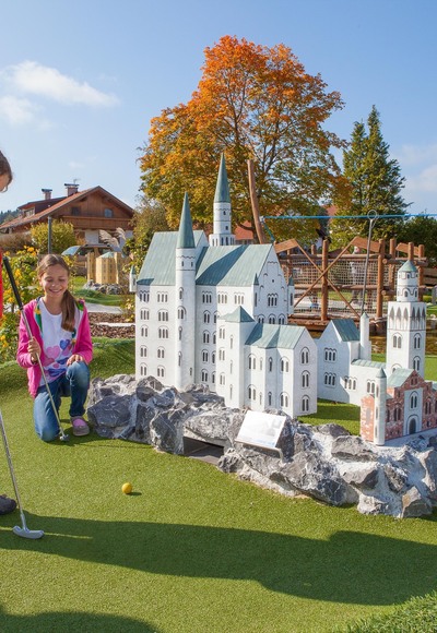 Flößergolf in Lechbruck am See