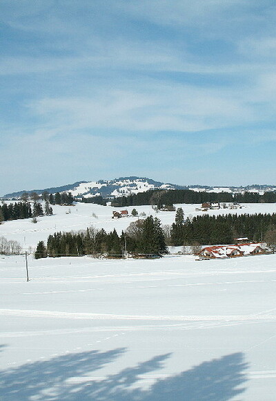 Blick auf den Auerberg