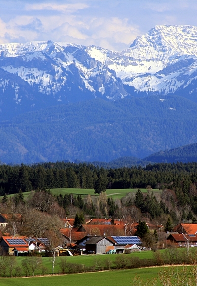 Blick auf Oberthingau