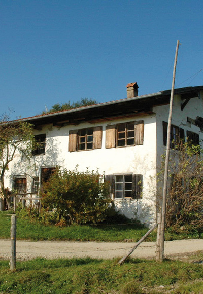 Ein für das Allgäu typisches Haus.