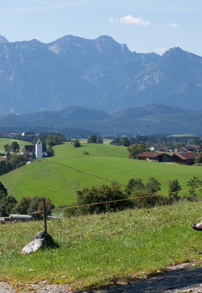 Aussichtspunkt Wandern Rieden am Forggensee