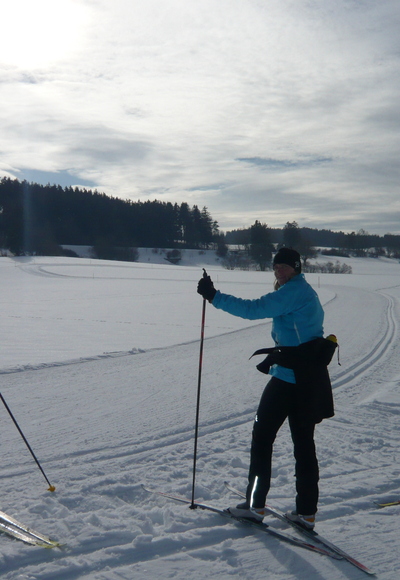 Auf dem Schwarzenbachfeld bei Immenthal