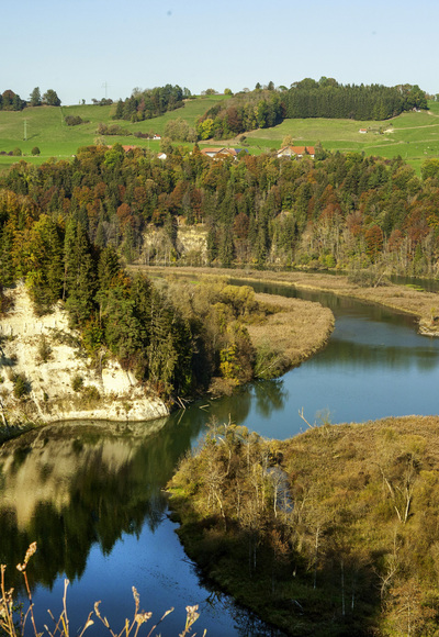 Der Illerdurchbruch am Aussichtspunkt Kalden