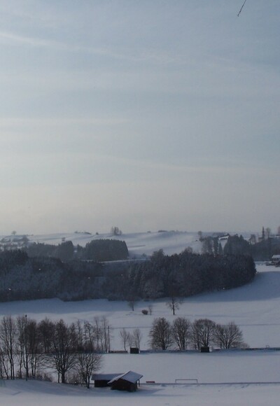 Blick auf Sportplatz