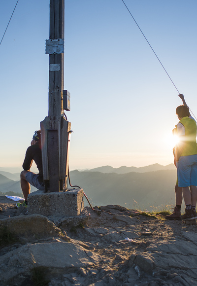 Gipfelkreuz am Riedberger Horn