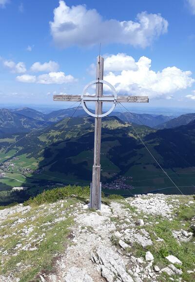 Gipfelkreuz Rohnenspitze
