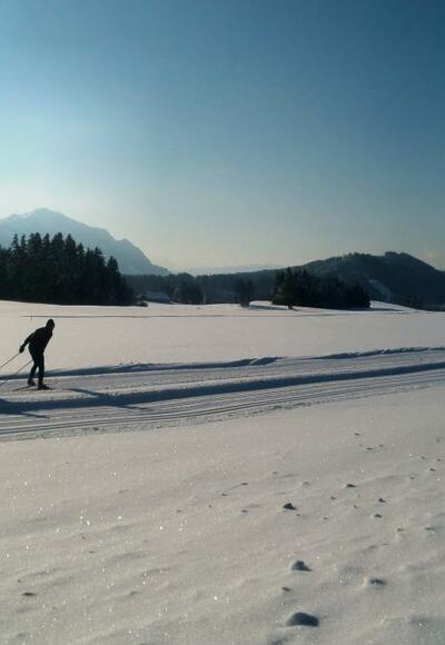 Alpenblickloipe in Moosbach
