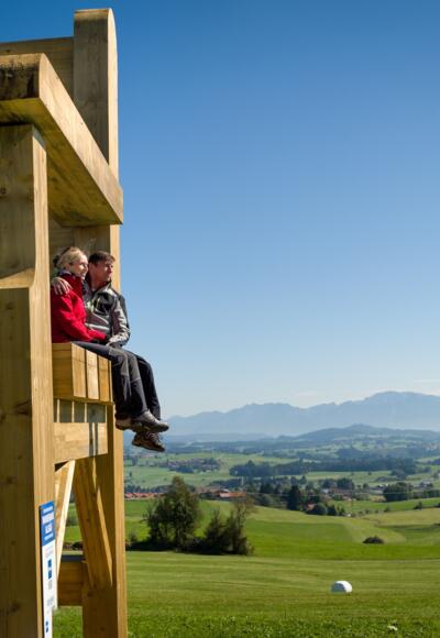 Deutschlands größte Wanderbank