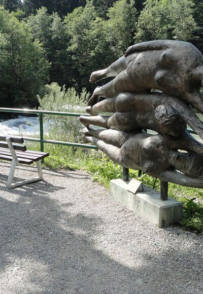 Illerusprung zwischen Oberstdorf und Fischen i. Allgäu